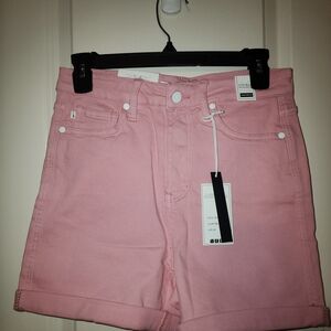 Trendy Pink Jean Shorts for Women